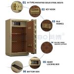 Digital Electronic Lock Luxury Safe Box For Office Security YB/N7-100