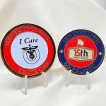 Cheap Customize Size Color Coin Copper Brass Zinc alloy Iron Challenge gold Coin for laser for sale