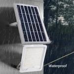 300w Solar Flood Light Adjustable Brightness Solar Security Flood Lights With Remote Control for sale