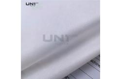 China Polyester Plain Thermal Bonded Non Woven Interlining Flocked Pattern supplier