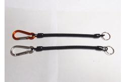 China Fishing Pliers Usually Accompany with Black Plastic Spring Coiled Lanyards supplier