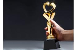 China Personalized Resin Trophy Cup , Epoxy Resin Material Trophies And Awards supplier