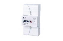 China High Accuracy Single Phase Register Din Rail Mounted KWH Meter With Good Reliability supplier
