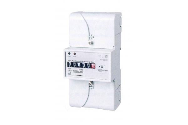 High Accuracy Single Phase Register Din Rail Mounted KWH Meter With Good Reliability