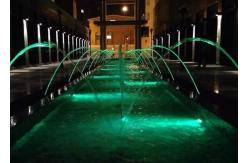 China 6000 L/H 20mm Laminar Fountain Nozzle With 9W LED RGB Lamp supplier