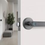 Multifunctional Wifi Smart Door Lock / Keypad Electronic Door Lock With Key for sale