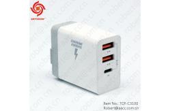 China USB Rapid Cell Phone Charger Wall Adapter For Mobile 100V-240V supplier