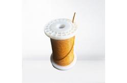 China 0.071mm Copper Litz Wire Ustc Silked Covered Insulated Wire With 357 Strands supplier