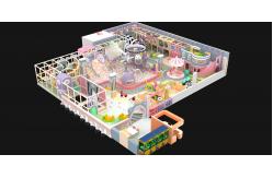 China Naughty Indoor Theme Park Castle Commercial Playground Set For Kids supplier