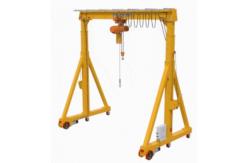 China Customized Span Trackless Mobile Gantry Crane Electric Driven For Work Station supplier