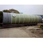 Integrated Precast Sewage Pump Station Material On FRP With Elevator And Piping