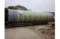 China Integrated Precast Sewage Pump Station Material On FRP With Elevator And Piping supplier