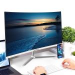 23.8 Curved Screen Monoblock Aio Gaming Desktop PC with OEM ODM Service and GTX1050 4GB for sale