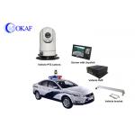 4G Car IR Auto Tracking PTZ Camera / Security Camera With Powerful Magnet Mount for sale