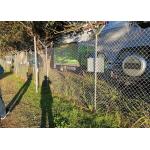 Thick zinc coating Woven Fence Chain Link Driveway Gates for sale