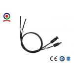 UV Resistant DC 1000V PV1-F 1x6mm2 Extension Cable for sale