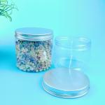 270ml 1360ml Clear Plastic Screw Cap Jars For Food Storage