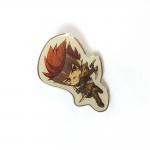 Offset Printed Transparent Cartoon Enamel Pins Custom For Sport Event Promotions