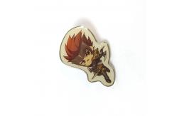 China Offset Printed Transparent Cartoon Enamel Pins Custom For Sport Event Promotions supplier