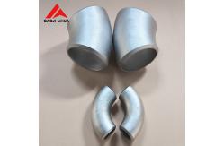 China Gr2 Gr7 Gr12 Titanium Elbow 90 Degree For Pipe Fitting Connetion supplier