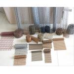 V- Shaped Decorative Metal Mesh Sheets Soft Hanging Curtains for sale
