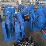 Customized Marine Hydraulic Hoisting Machine With Rated Load And Winch Speed for sale