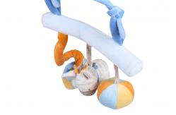 China Vision Developing Newborn Plush Toys Embroidery Logo Hanging Design supplier