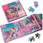 Mermaid Wooden Magnetic Jigsaw Puzzle For Travel Games for sale