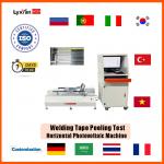 Lixian Universal Testing Machine 20-Station Multi-Busbar Horizontal Photovoltaic Welding Tape Peeling Force Testing Machine Equipment for sale