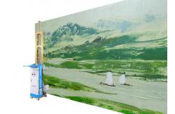 China ZKMC Vertical 3d Wall Inkjet Printer Advertising Decoration supplier