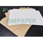 270gsm White Coated Kraft Back Paper Board For Fast Food Package 1189 x 841mm for sale