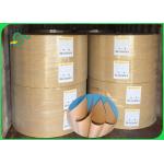 Width 70×100cm Tear Resistant Smooth Surface 70 - 80g Brown FDA Kraft Paper In Roll for sale