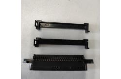 China IDC Male Connector RJ21 Centronic Ribbon Cable Connector With Cable Clip supplier