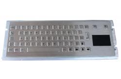 China Small IP65 dynamic vandal proof Industrial Keyboard With Touchpad , short stroke supplier