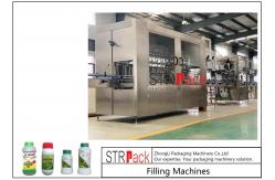 China 50ml Servo Piston Filling Machine Pesticide Fertilizer 4800B / H supplier