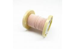 China 0.08mm *24 USTC155 Insulated Stranded Copper Litz Wire Silk Covered supplier