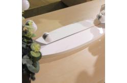 China Round LED Vanity With Mirror And Lights Desktop Adjustable Lighting supplier