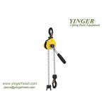 Yellow Color Manual Lifting Hoist 0.25 Ton - 9 Ton Lifting Weight Compact Design 1 ton manual chain hoist hand chain for sale