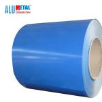 3 Layers Painted Aluminum Coil Coating Aluminum 1500mm Heat Resistant H22 Stucco Embossed SGS for sale