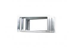 China Factory Manufacturer Aluminum Silk Screen Printing Frame With 64T Polyester Mesh supplier