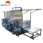 Degreasing Industrial Ultrasonic Cleaner SUS316L 120 Liter With Lifting Function for sale