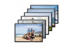 China Custom Peel And Stick Photo Frames 8x10'' PVC Plastic Picture Frames supplier
