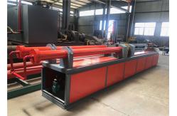 China Hot Process Elbow Forming Machine , Induction Heating Machine Auto Feeding supplier