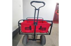 China Heavy Duty Collapsible Folding Wagon Utility Outdoor Camping Garden Tools Cart supplier