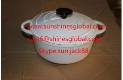 China Enamel Cast Iron Casserole/Cast Iron Enameled Cookware/ Enamel Cooker supplier
