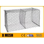 Hillside Gabion Wire Mesh Galvanized After Weaving Type 1 X 1 X 3m Size for sale