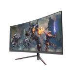 China 1800R 30 Inch Ultrawide Curved Monitor High Definition 8 Bit 2560x1080 Frameless for sale