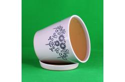 China Customized Ceramic Clay Pottery Plant Holders for Personalized and Versatile Garden Design supplier