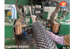 China ASTM A213 T9 Alloy Steel Seamless Stud Fin Tube Customized Size supplier