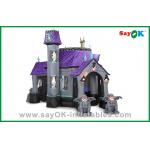 Funny Halloween Inflatable Decoration Blow Up House For Holiday Decorations for sale